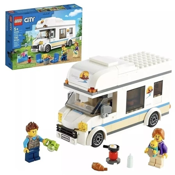 Lego City Holiday Camper Van 60283 new in the original sealed box. - Picture 3 of 4